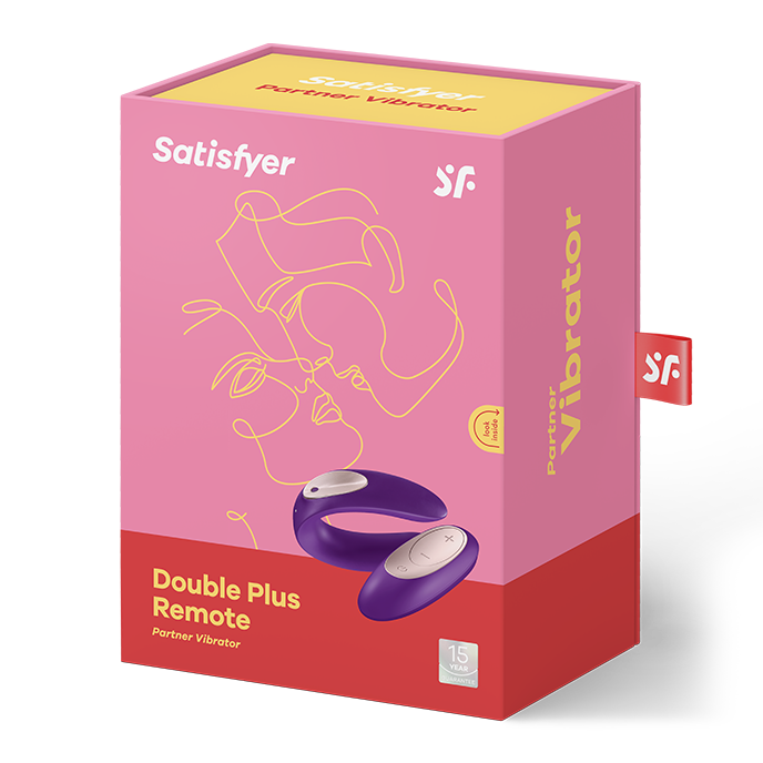 Vibrador Estimulador Para Parejas Satisfyer Double Plus con control