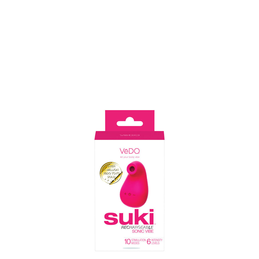 Vibrador Y Succionador Sonico para Clitoris Vedo Suki multiO