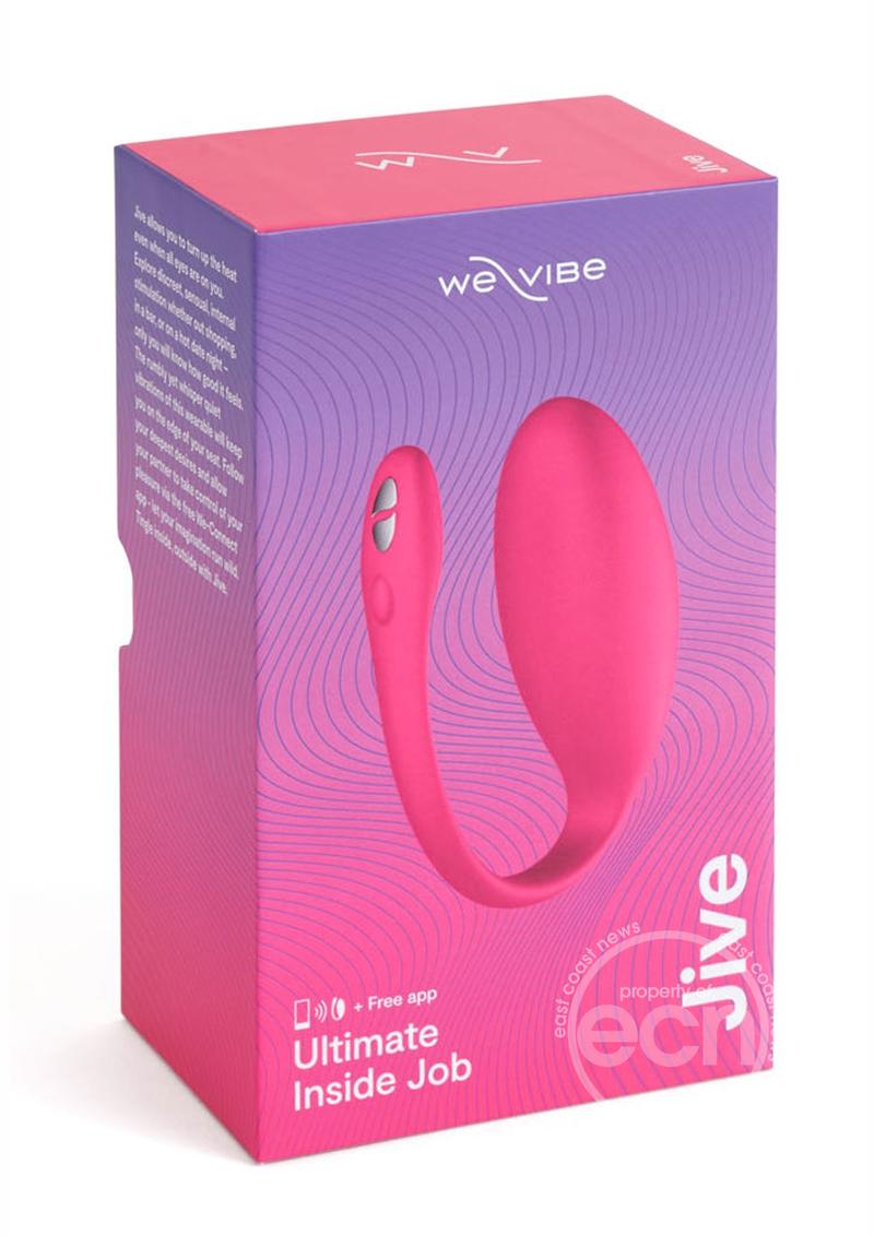 We-Vibe Jive Electric Pink, Vibrador con Aplicacion Movil