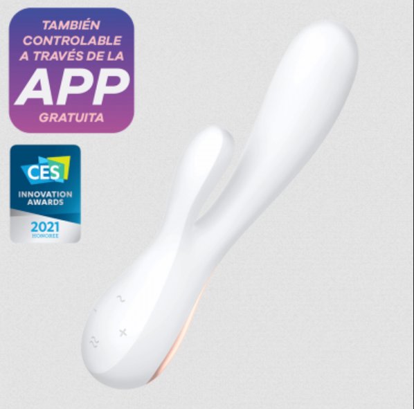 Vibrador Satisfyer Mono Flex con Aplicacion movil y Bluetooth