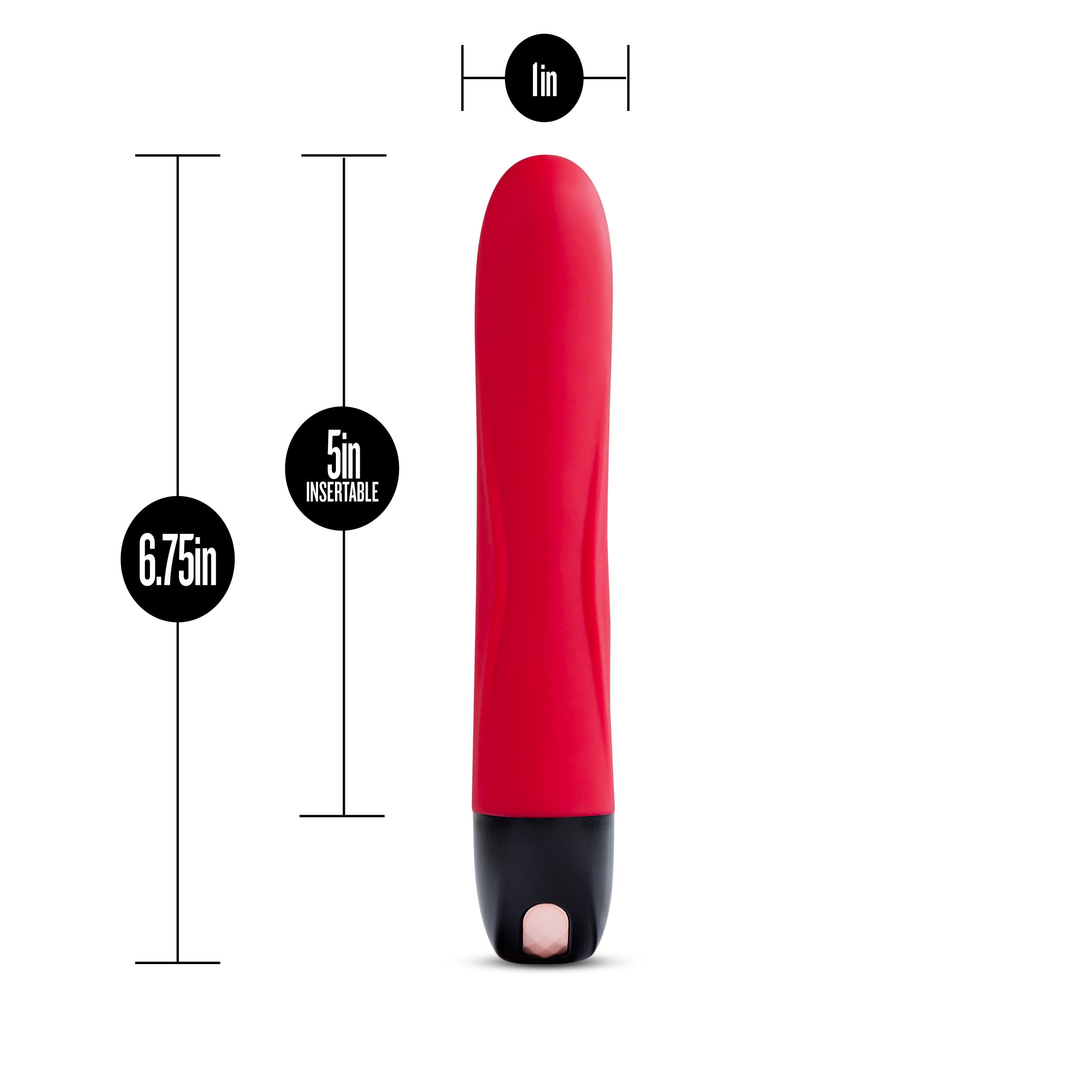 Vibrador Recargable 10 funciones de vibracion Luxe Maya