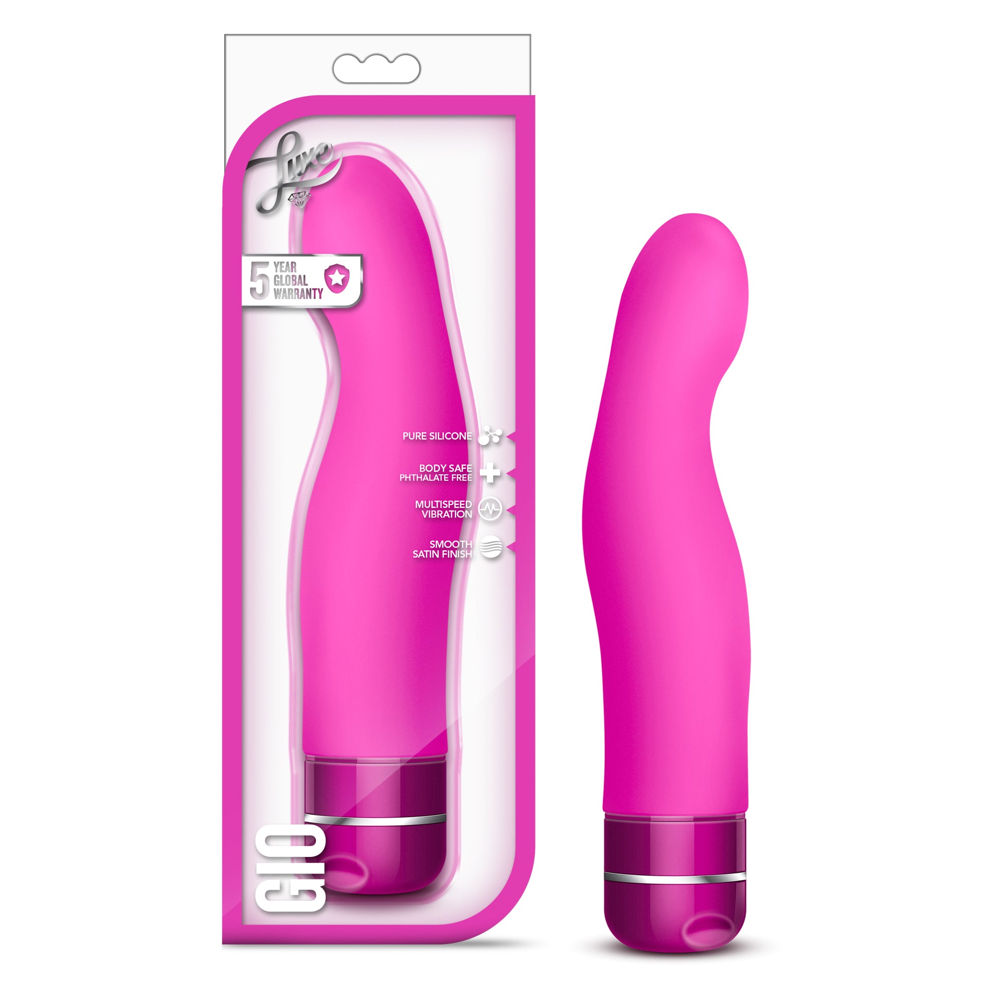 Vibrador Estimulador De Punto G Velocidad Variable Luxe Gio