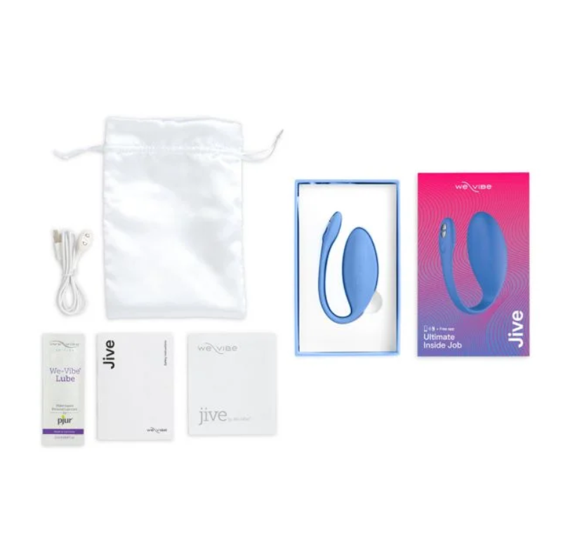 We-Vibe Jive Electric Blue, Vibrador con Aplicacion bluetooth