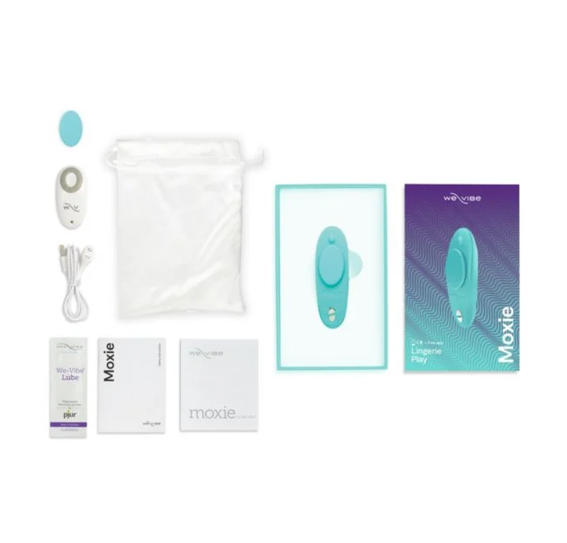 We-Vibe Moxie Vibrador de clítoris usable.